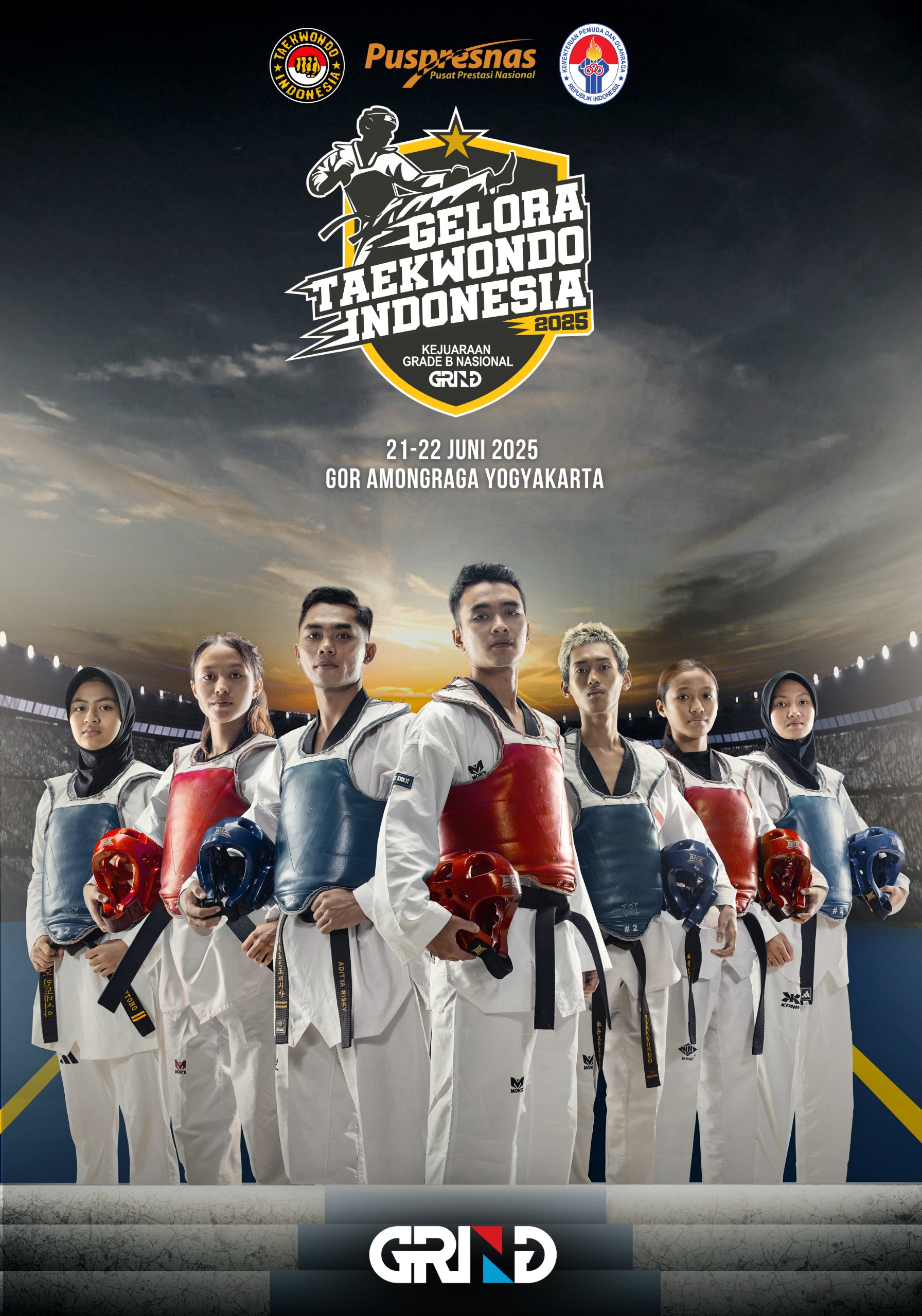 Panggung Juara Taekwondo Indonesia Taekwondo Indonesia Dojang LAND TAEKWONDO ACADEMY